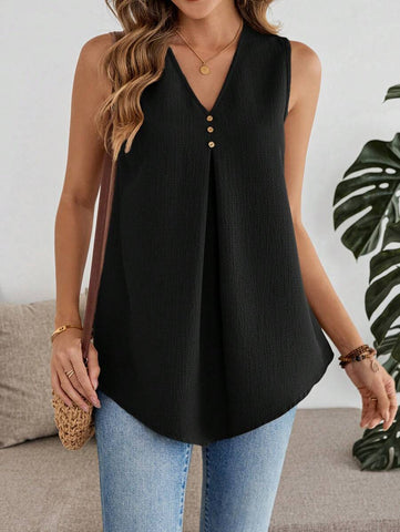 EMERY ROSE Women Sleeveless Camisole Tank Top, Fashionable For Summer