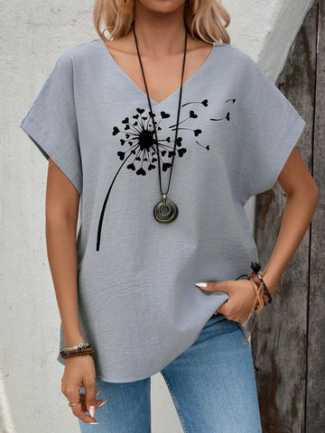 EMERY ROSE Women Solid Color Cotton Casual Shirt, Summer