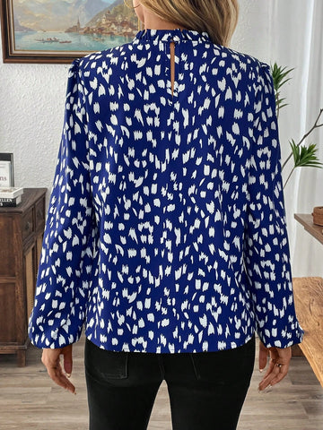 EMERY ROSE Women's Casual Simple Fashion Blouse, Everyday Wear