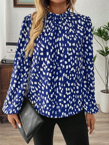 EMERY ROSE Women's Casual Simple Fashion Blouse, Everyday Wear