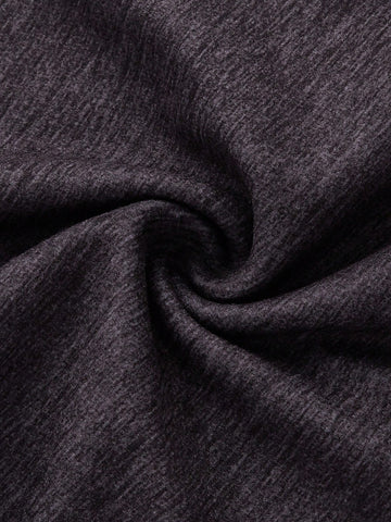 EMERY ROSE Women's Dandelion Pattern Long High Waist Leggings With Double-sided Fleece