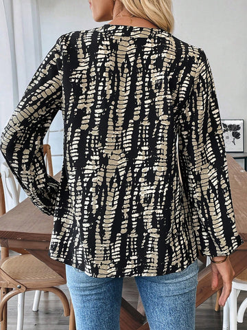 EMERY ROSE Winter Shirts Women's Blouse Black Winter Women Clothes Women Costumes Winter Birthday Women Outfits Black Shirt