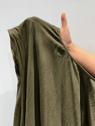 Women's Summer Multi-Hem Round Neck Short Sleeve Dress