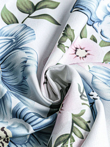 EMERY ROSE Women's V-Neck Printed Shirt For Summer