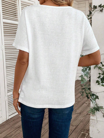 Women's V-Neck Short Sleeve T-Shirt