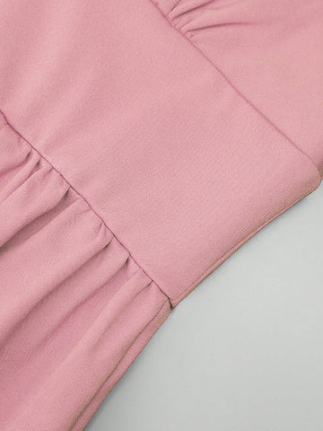 EVER-PRETTY Ruched Split Thigh Chiffon Formal Dress