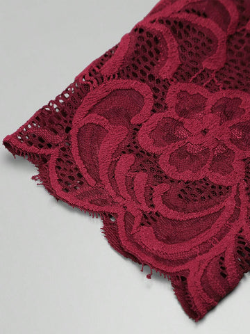 EVER-PRETTY V-back Lace Bodice Chiffon Bridesmaid Dress