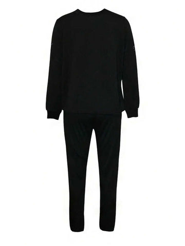 Number 54, Two-Piece Casual Sports Sweatshirt Suit For Women, Autumn And Winter