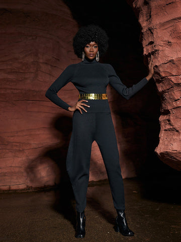 Eleanore Long Sleeve Knit Sweater Set