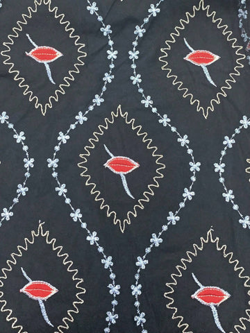 Elegant Mesh Embroidered High Waist Slimming Midi Dress With Versatile Style