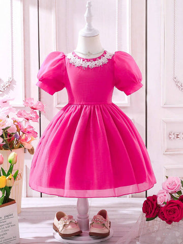 Elegant Princess Dress For Girls, Summer