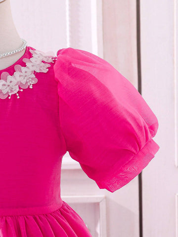 Elegant Princess Dress For Girls, Summer