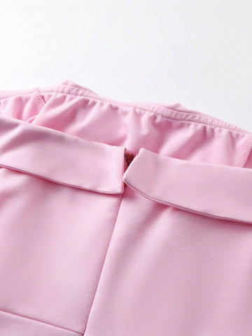 Elegant Sexy Solid Color Pocket Decor Fitted Bodycon Dress