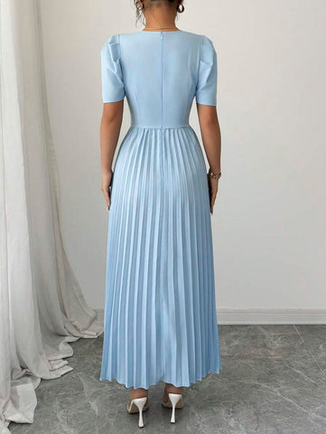 Elenzga Elegant Fashion Women Dress, Suitable For Summer