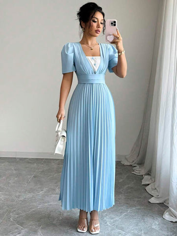 Elenzga Elegant Fashion Women Dress, Suitable For Summer