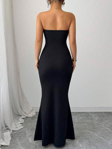 Elenzga Sexy Fashion Patchwork Design Party Dress For Women