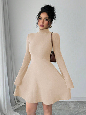 2 In 1 With Faux Shirt Collar, Half-Button