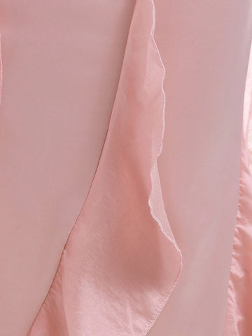 Enchnt Ruffle Trim Skirt