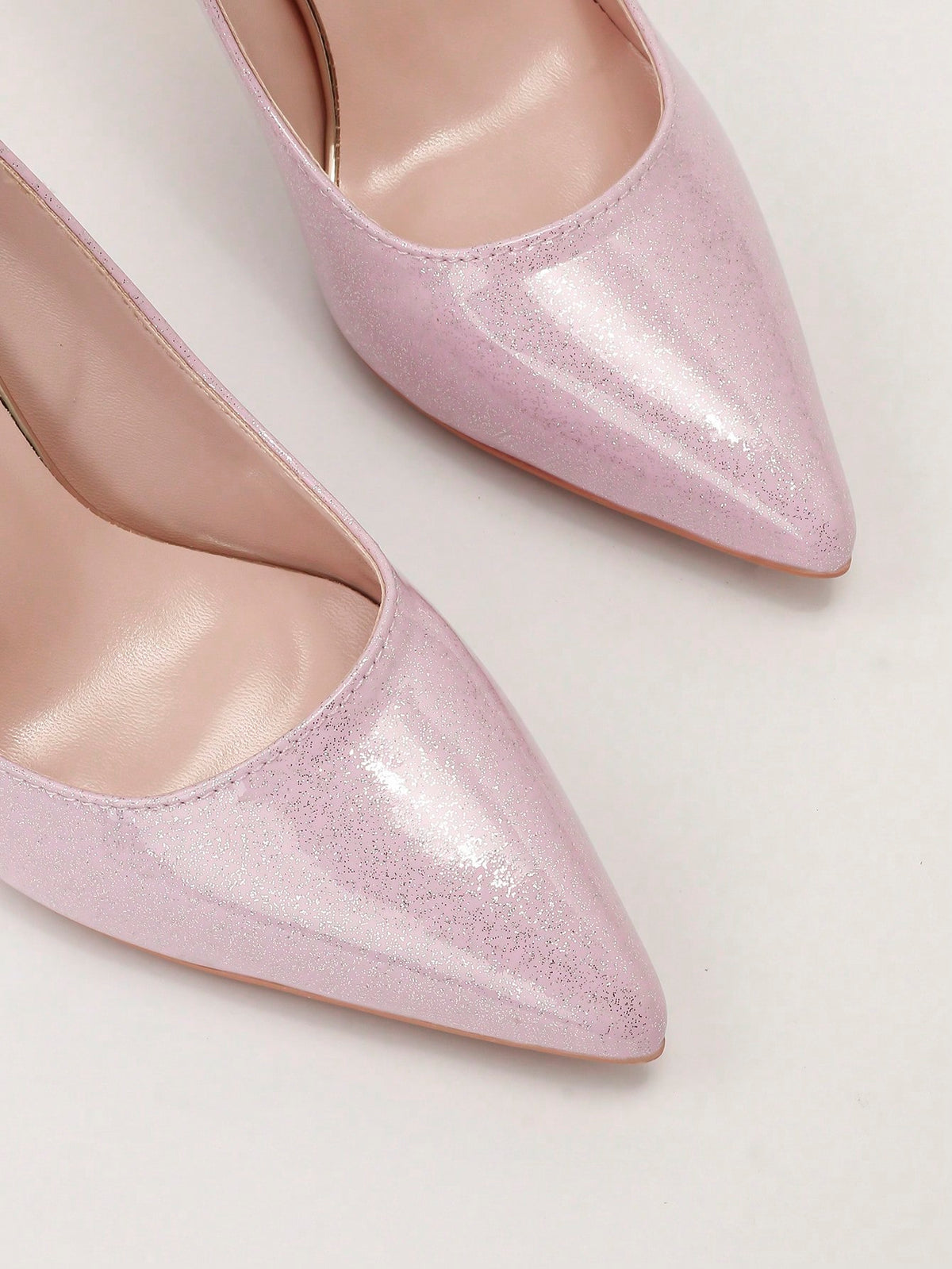 European American Style Luxury Sexy Women Shoes Fashion Metal Flower Decorated Pointed Toe Stilettos High Heels