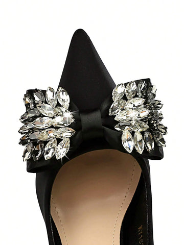 European And American Style Party High Heels For Women With Ultra High Thin Heels, Shallow Mouth