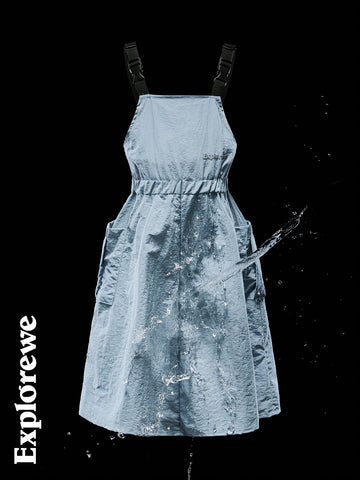 Young Girl Simple Fashionable Casual Daily Mini Dress