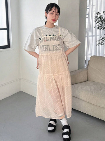 FRIFUL Ladies' Casual And Stylish Spaghetti Strap Holiday Dress
