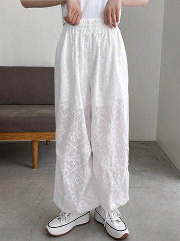 FRIFUL Ladies' Plain Simple Daily Long Pants