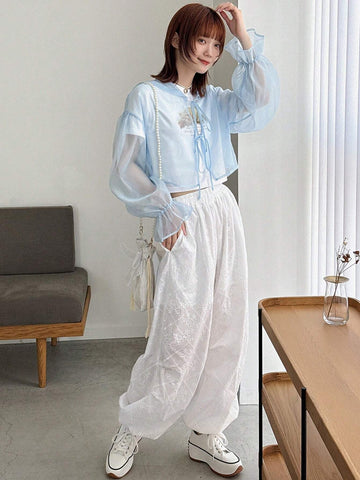 FRIFUL Ladies' Plain Simple Daily Long Pants