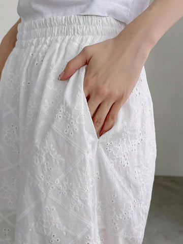 FRIFUL Ladies' Plain Simple Daily Long Pants