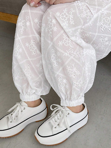 FRIFUL Ladies' Plain Simple Daily Long Pants