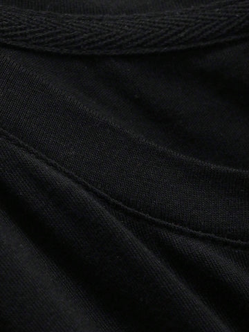Women's Hollow Out Shoulder Short Sleeve T-Shirt