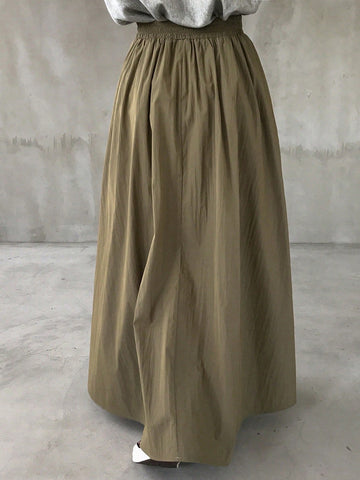 FRIFUL Women's Lace-Up Flared A-Line Skirt, Perfect For Airport Outfit