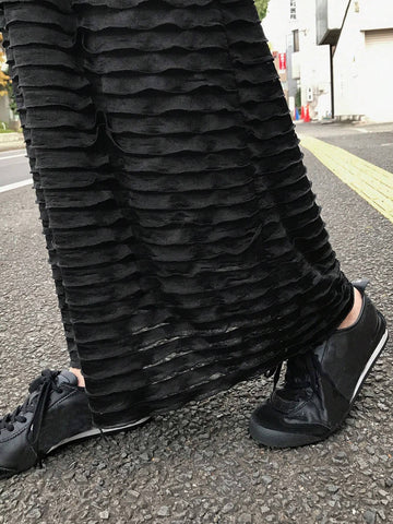 FRIFUL Women's Solid Color Minimalist Skirt, Casual Everyday Wear