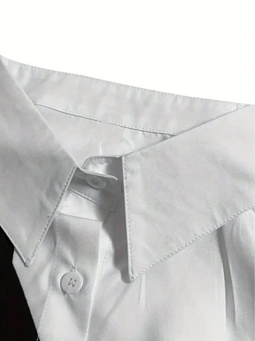 Facial Printed Button Up Shirt, Women's Long Sleeved Shirt