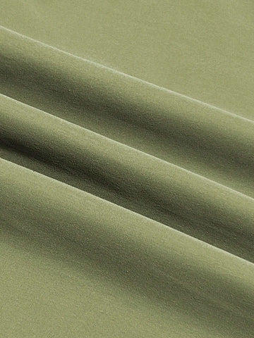 Fashionable Round Neck Asymmetrical Crossed Women's Casual Pullover Shirt