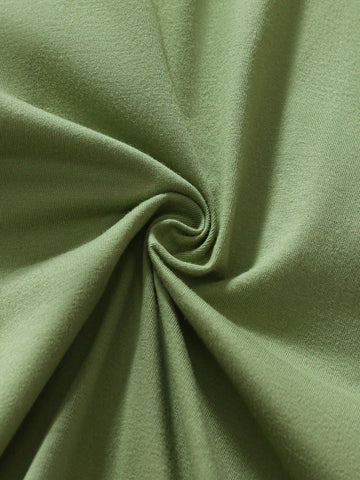 Fashionable Young Girls Polo Collar Cartoon Pony Embroidery Short Sleeve Dress