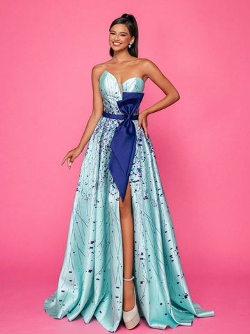 Floor Length High-End Elegant & Graceful Evening Formal Dress