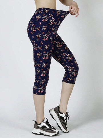 Floral Print Leggings