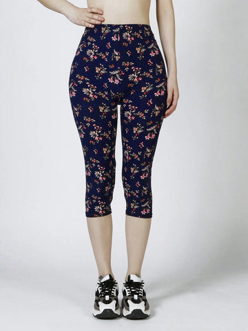Floral Print Leggings