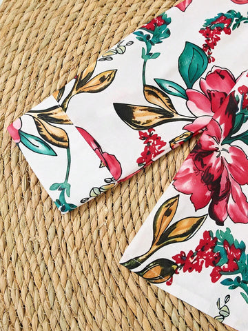 Floral Print Long Sleeve Collared Shirt - Fashionable Button Front, Relaxed Fit, Soft Fabric, Perfect For Spring/Autumn, Women Casual Outfit