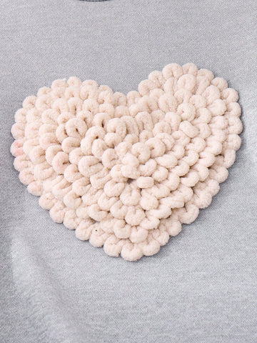 Kids Girls Casual Simple Gray Polo Letter Print Dress