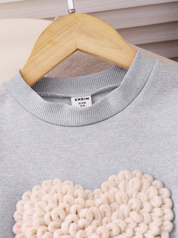 Kids Girls Casual Simple Gray Polo Letter Print Dress