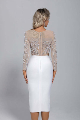 Gianna Pearl White Bandage Set