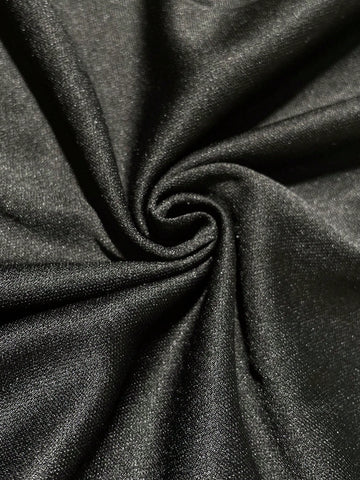 Giffniseti One Shoulder Ruffle Trim Glitter Prom Dress