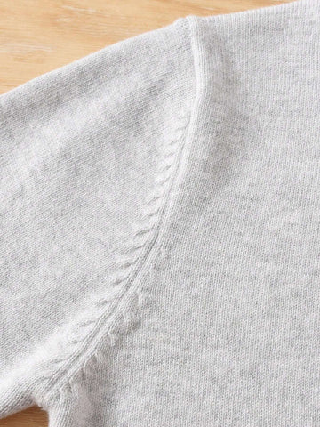 Girls/Toddlers Cute Sequin Unicorn Graphic Crew Neck Pullover Sweater, Suitable For Casual, Holiday, Spring/Autumn/Winter