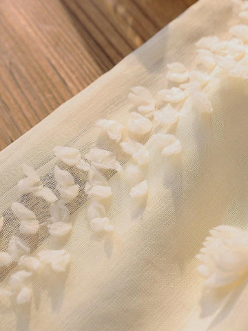 Girls' Adorable Bowknot Decorated Embroidered Sundress, Perfect For Vacation, Travel, And Summer Parties