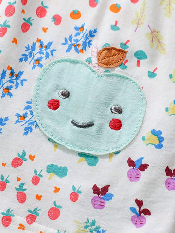 Girls' Casual Cotton Princess Dress For Autumn