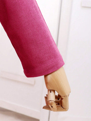 Girls Casual Long Sleeve Lapel Half-Placket Button Dress + Belt + Hat, Girls Casual Long Sleeve Dress