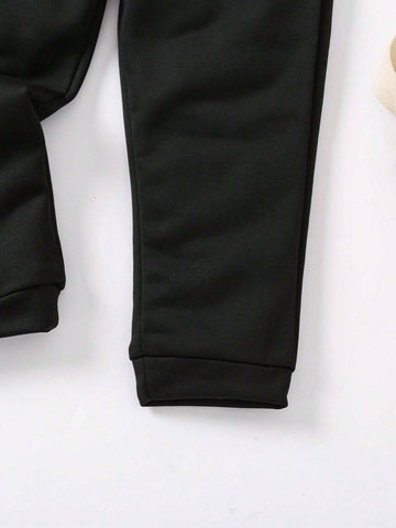 Girls Casual Stretchy Sports Trousers, All Seasons