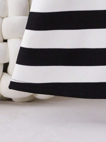 Girls Casual Striped Peter Pan Collar Dress, Autumn/Winter